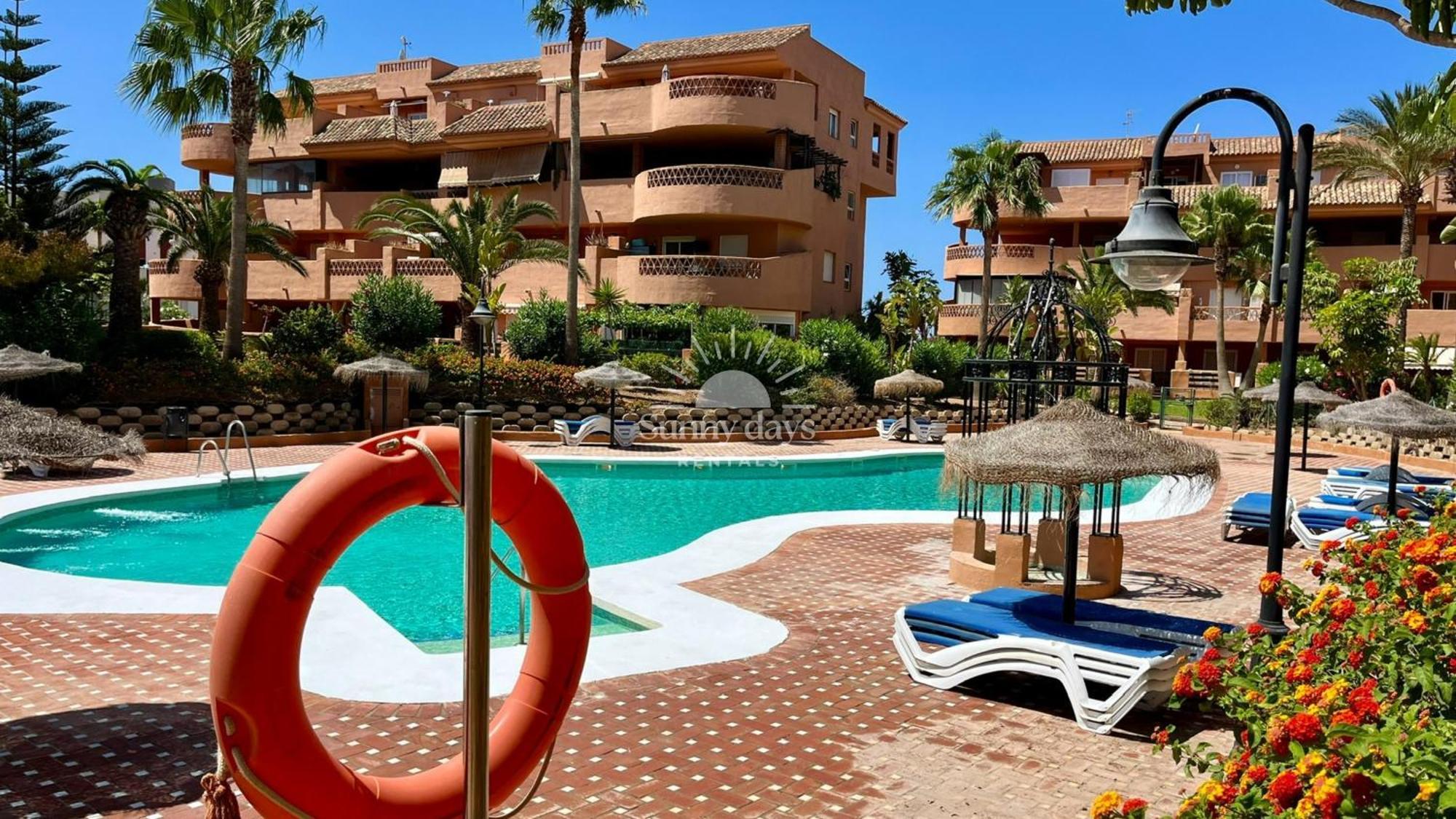 Апартаменты Almerimar, Terraza,Piscinas,Parking,Gym Эль-Эхидо Экстерьер фото